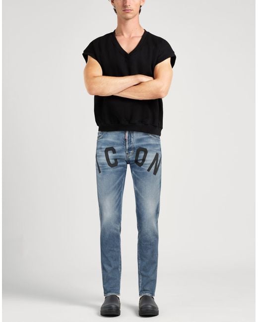 DSquared² Blue Jeans Cotton, Elastane for men