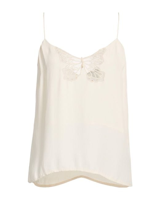 Twinset White Top Viscose