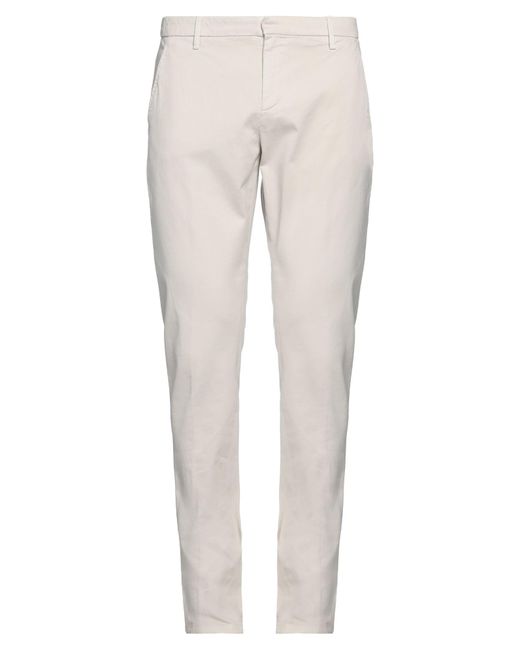 Dondup White Trouser for men