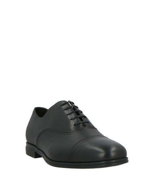 Stringate di Ferragamo in Black da Uomo