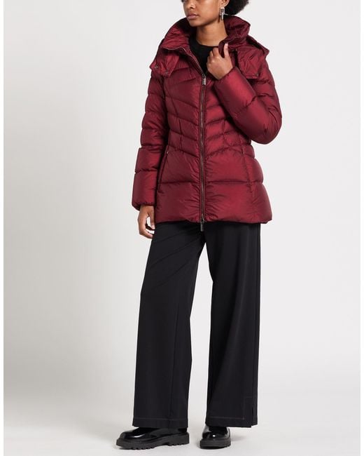 Moorer Red Puffer Polyamide