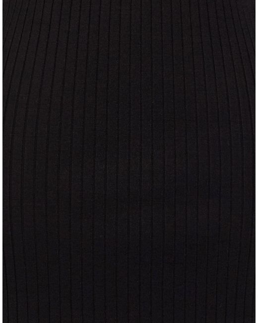 ViCOLO Black Mini Dress Viscose, Polyester, Polyamide