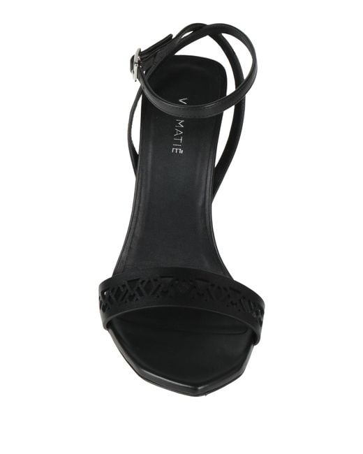 Vic Matié Black Sandals