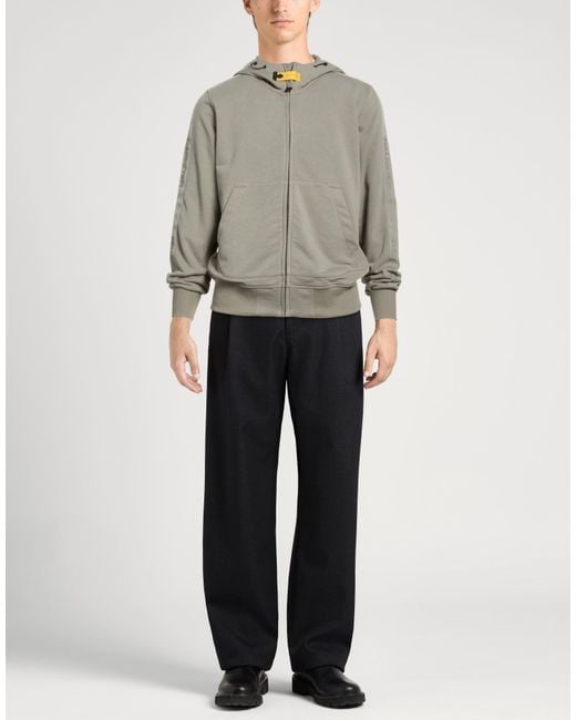 Parajumpers Gray Sweatshirt Cotton, Polyester for men