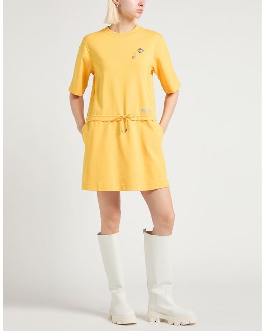 Moschino Yellow Mini Dress