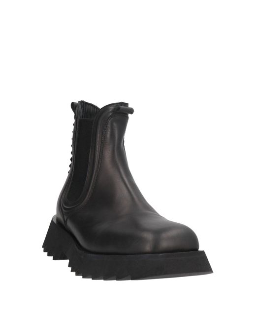 THE ANTIPODE Black Ankle Boots for men