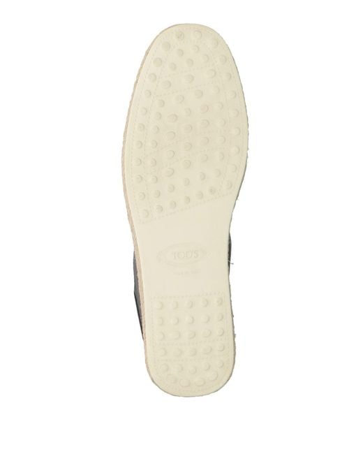Tod's Black Espadrilles