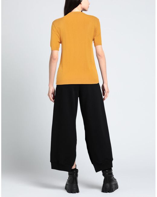 Akep Yellow Sweater Viscose, Polyester