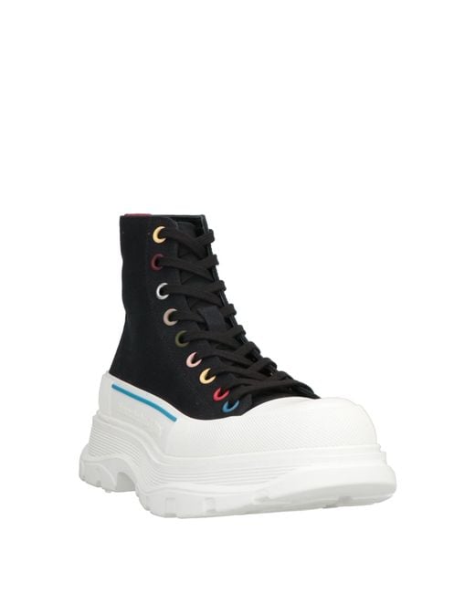 McQueen Black Trainers for men