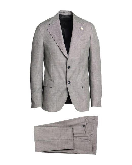 Lardini Gray Suits for men
