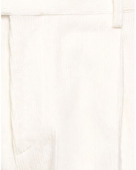 Lardini White Trouser for men