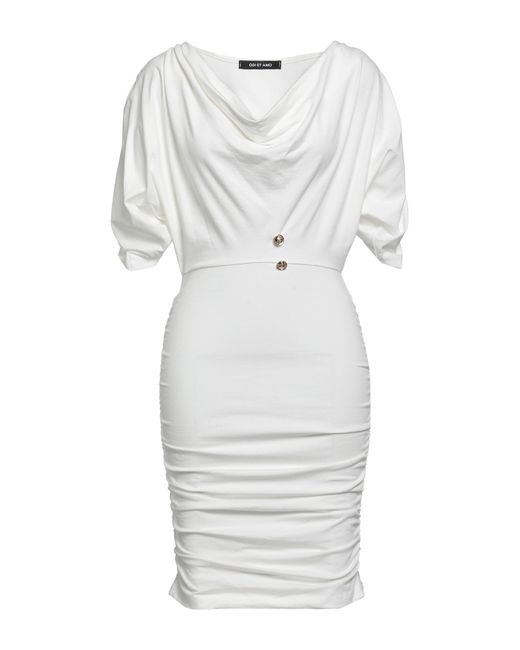 Odi Et Amo White Mini Dress