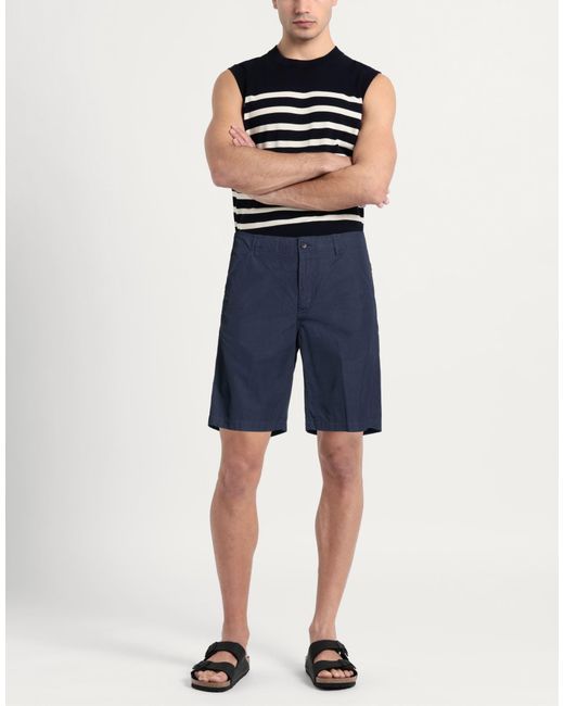 Drumohr Blue Shorts & Bermuda Shorts Cotton for men