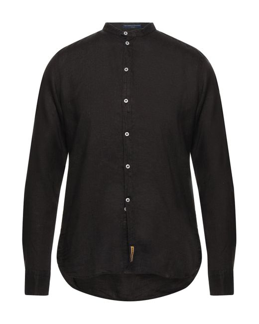 B.D. Baggies Black Dark Shirt Linen for men