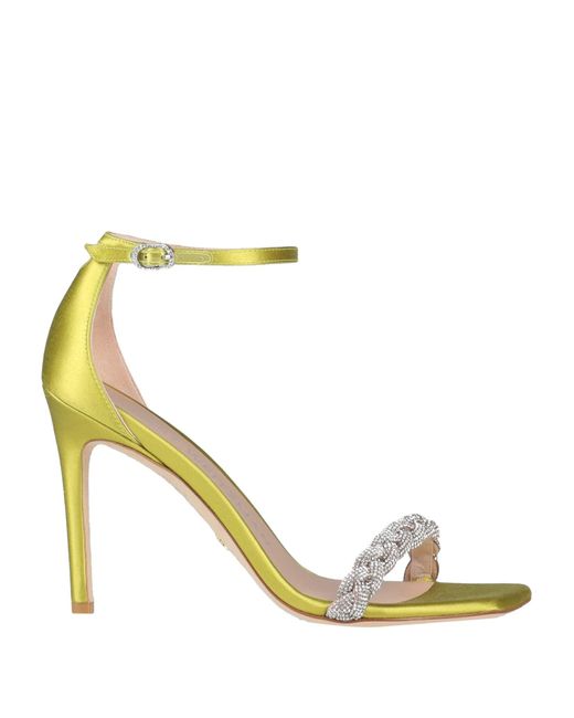 Stuart Weitzman Metallic Sandale