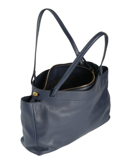 Gianni Chiarini Blue Handbag Leather