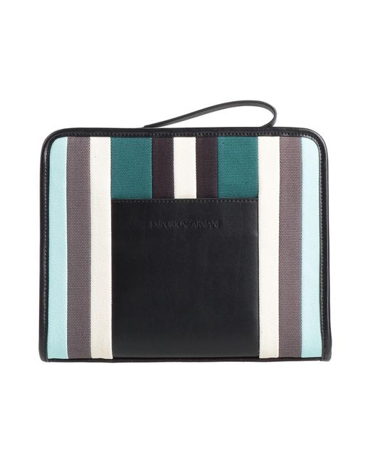 Emporio Armani Black Handbags for men