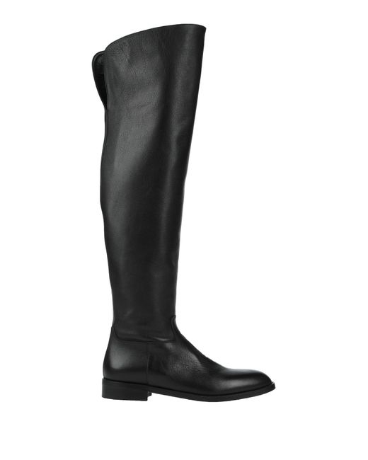 Guglielmo Rotta Black Boot Soft Leather