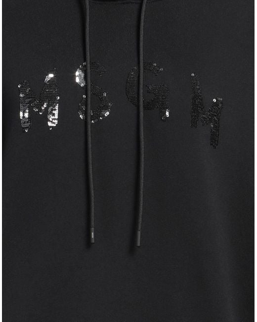 MSGM Black Sweatshirt