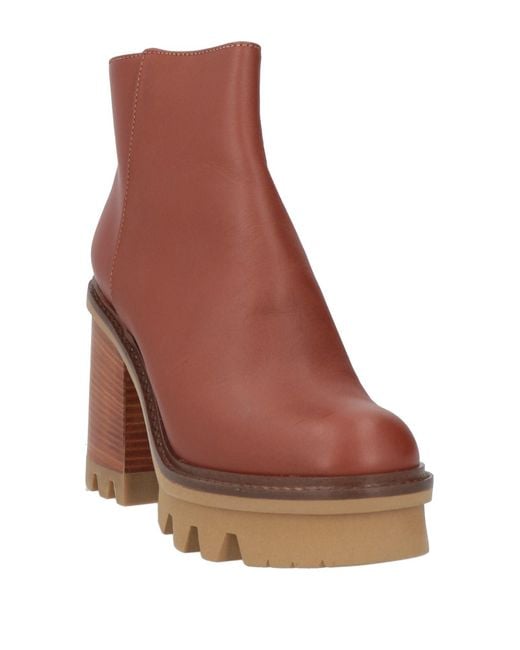 Agl Attilio Giusti Leombruni Brown Ankle Boots Leather