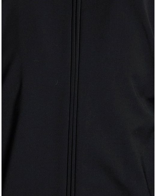 Paolo Pecora Black Jacket Polyester, Wool, Elastane for men