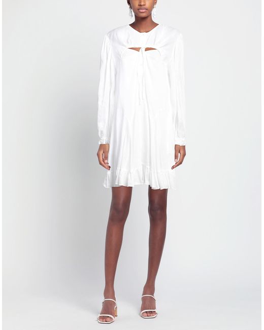 Isabelle Blanche White Mini Dress