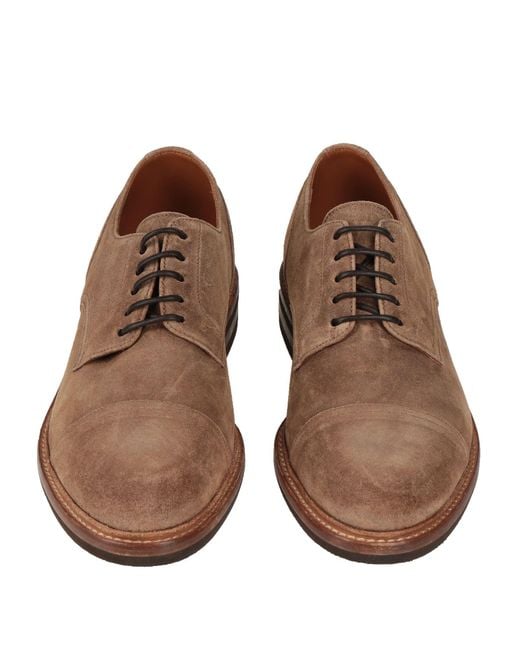 Zapatos de cordones Brunello Cucinelli de hombre de color Brown
