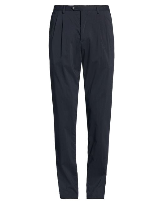 Drumohr Blue Midnight Pants Virgin Wool for men