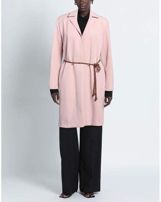 M Missoni Pink Overcoat & Trench Coat