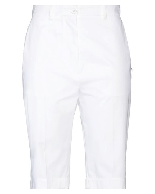 Sportmax White Shorts & Bermuda Shorts