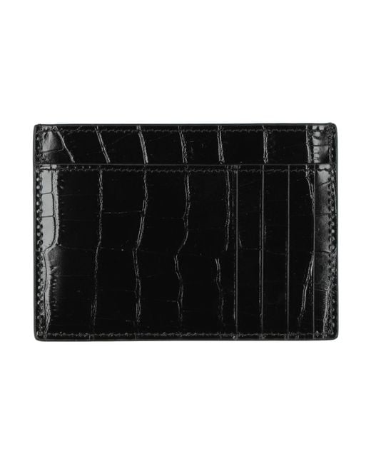 Tom Ford Black Cardholder for men