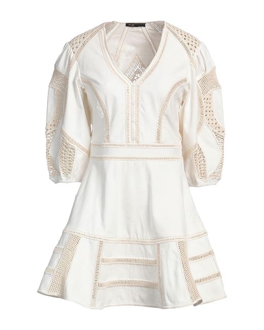 Maje White Mini Dress