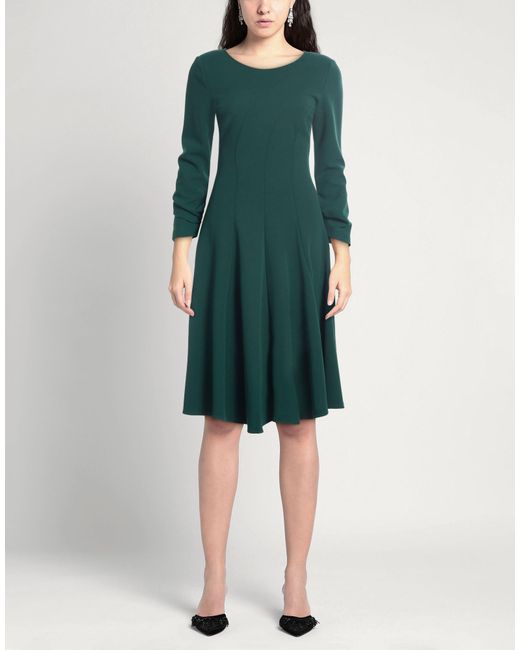 Compagnia Italiana Green Midi Dress