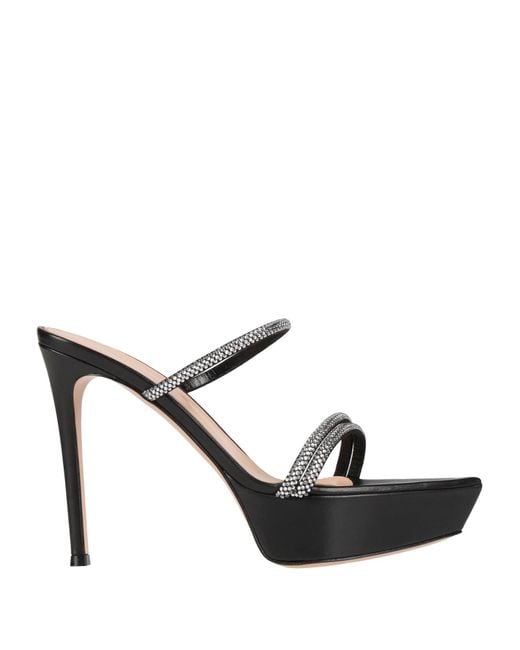 Gianvito Rossi Black Sandals