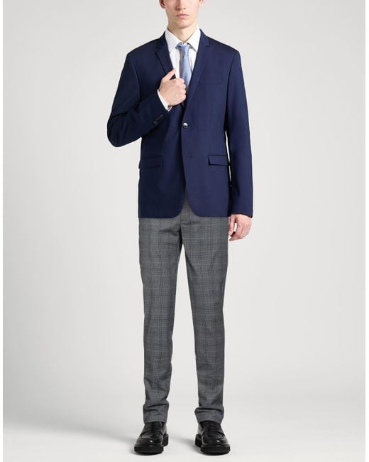 Incotex Gray Pants Cotton, Elastane for men