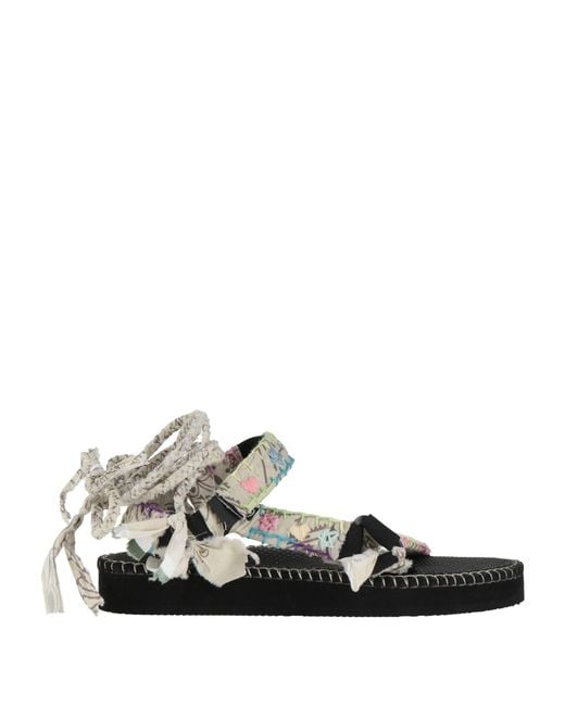 ARIZONA LOVE White Sandals Textile Fibers