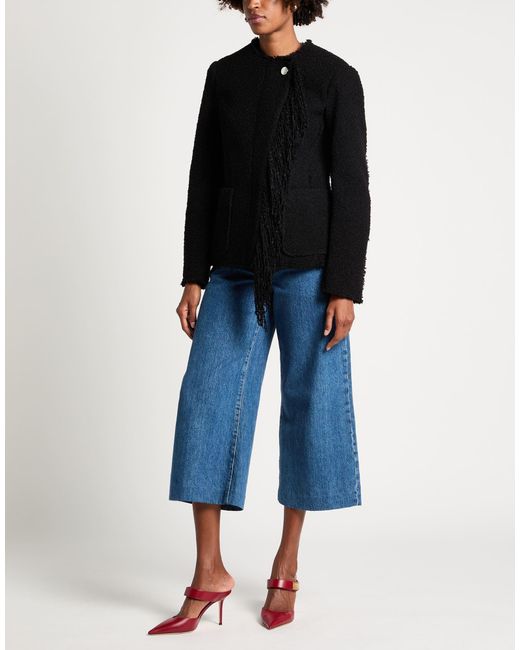 Lanvin Black Jacket Virgin Wool, Polyamide