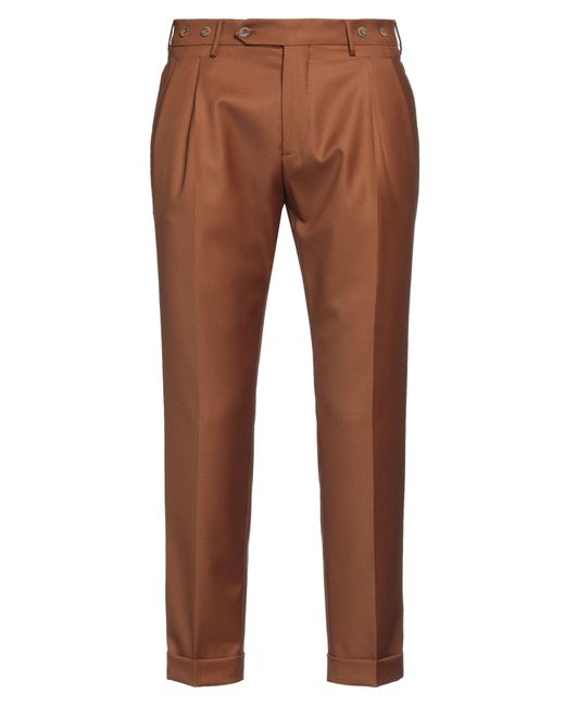 Berwich Brown Pants for men
