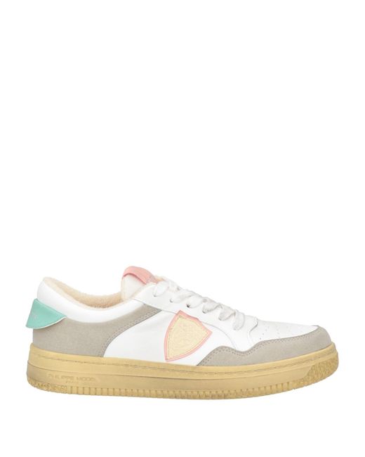 ACBC x PHILIPPE MODEL White Trainers