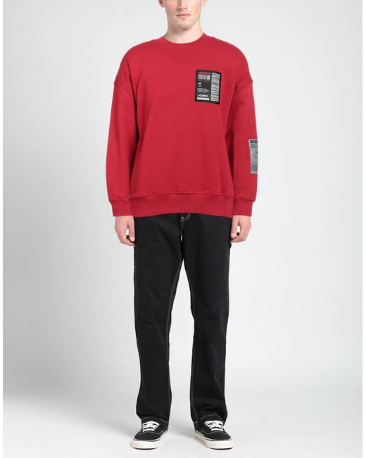 Versace Red Sweatshirt for men