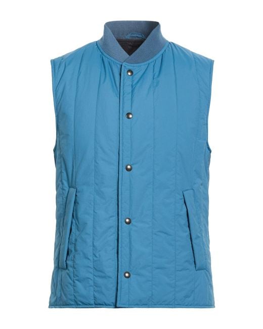 Montedoro Blue Slate Vest Polyamide for men