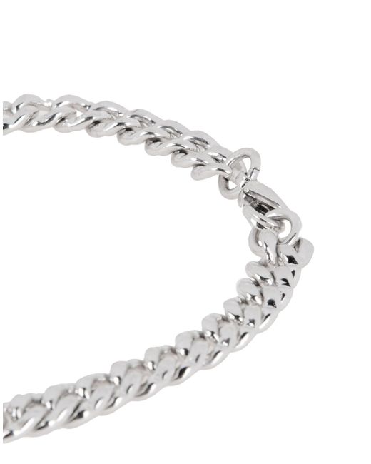A.P.C. White Bracelet Metal for men