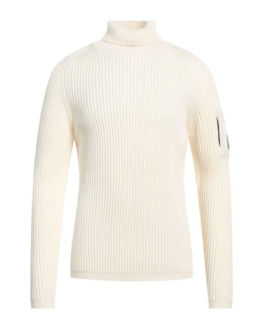 C P Company White Turtleneck for men