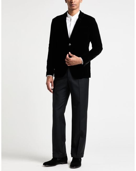 Giorgio Armani Black Blazers for men
