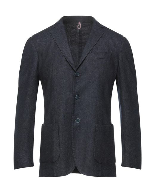 Santaniello Blue Blazer for men