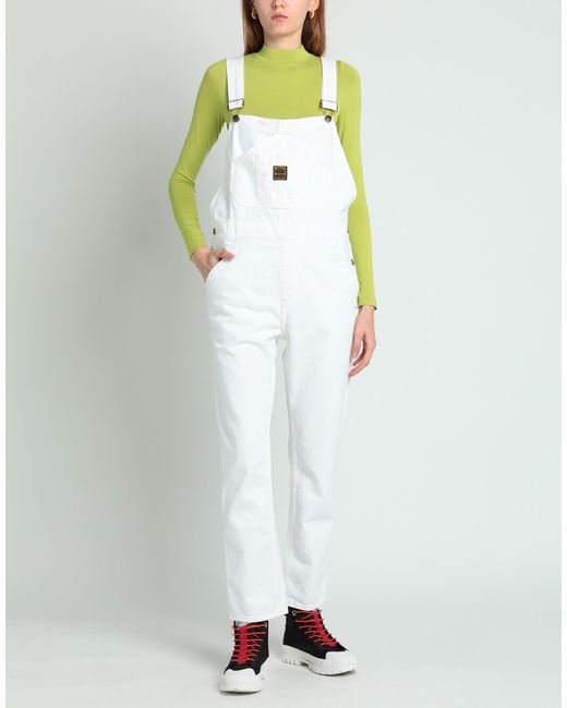 Washington DEE-CEE U.S.A. White Overalls