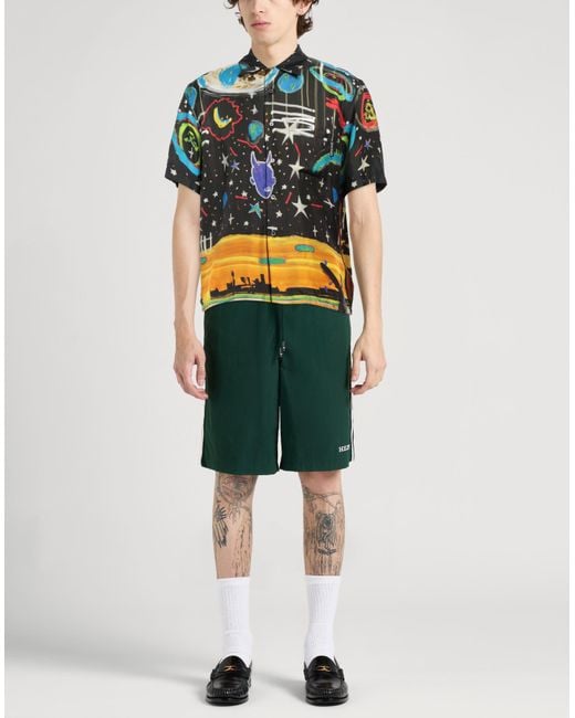 Palm Angels Black Shirt for men