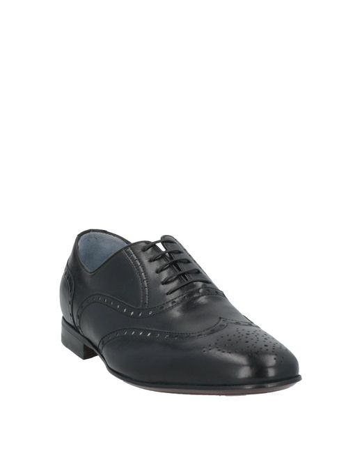 A.Testoni Gray Lace-up Shoes for men