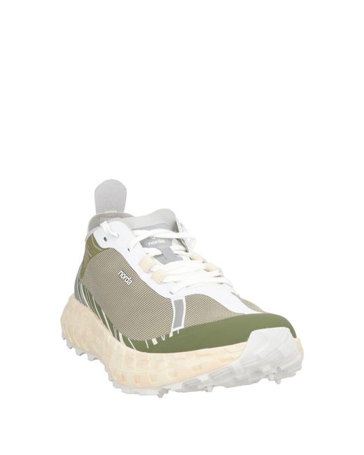 Norda White Sneakers Textile Fibers for men
