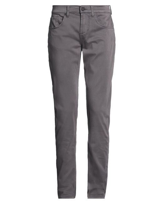 7 For All Mankind Gray Pants Cotton, Modal, Polyester, Elastane for men